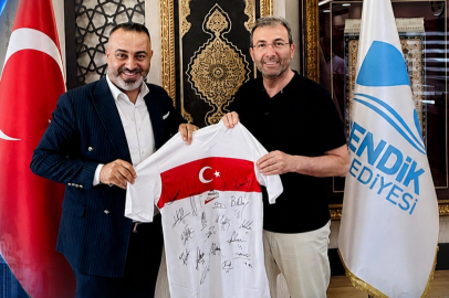 Pendik Ağrılılar Derneği’nden Başkan Ahmet Cin’e Ziyaret