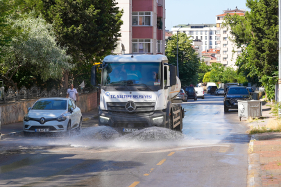 Maltepe Cevizli’de temizlik seferberliği