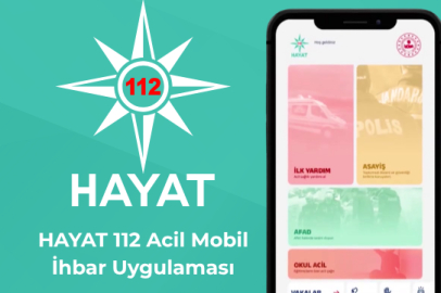HAYAT 112 bir ayda 600 bini aştı