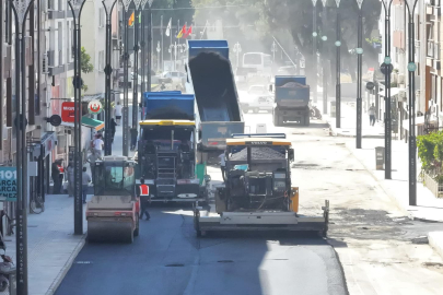 Manisa Saruhanlı'da asfalt seferberliği