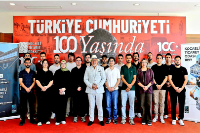 Kocaeli Üniversitesi öğrencileri ilk kez oda ziyaretiyle iş dünyasına dokundu