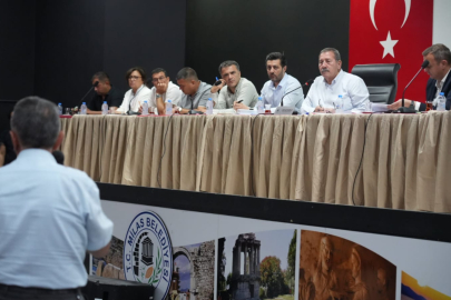 Muğla Milas'ta Başkan Topuz muhtarları dinledi