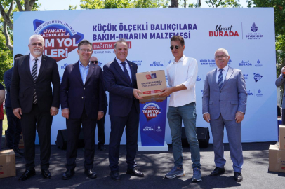 İstanbul Büyükşehir'den küçük ölçekli balıkçılara malzeme desteği