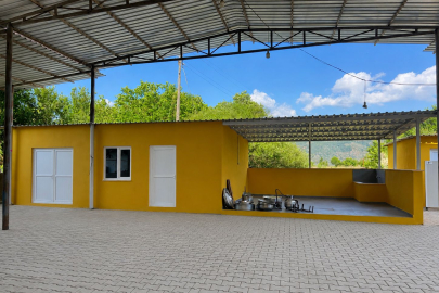 Muğla Milas'ta çok amaçlı alana sosyal dokunuş