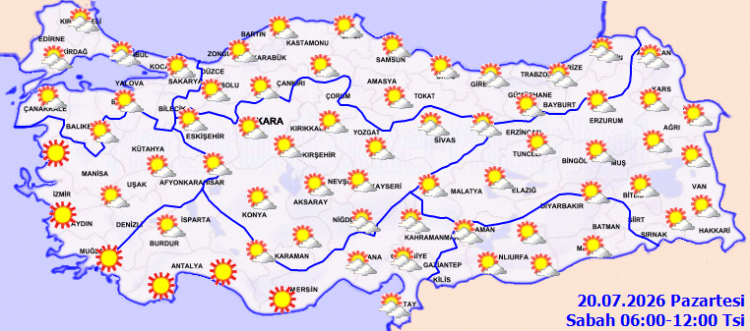 Meteoroloji uyardı: Termometreler 40 dereceyi görecek