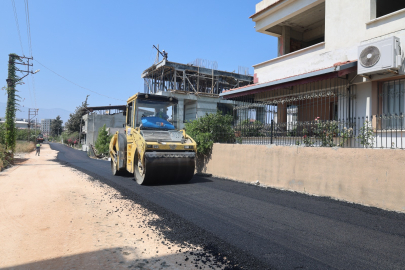 Hatay Büyükşehir'den asfalt çalışması