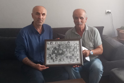 Bursa'da Kıbrıs Gazisi Ali Çağlayan’a anlamlı ziyaret