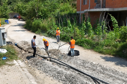 Trabzon Büyükşehir’den Araklı Ortaköy’e güçlü altyapı