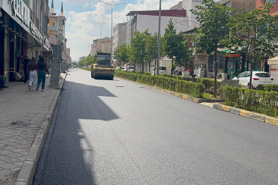 Ağrı Caddesi modern yüzüne kavuştu