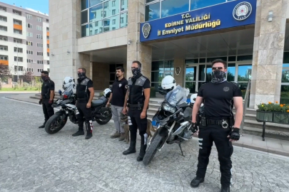 Narkotimler Edirne’de sahaya indi