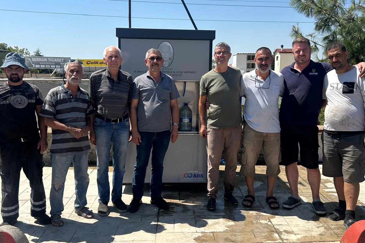 Edirne Keşan'da 'kartlı hayır' çeşmesine kavuştu