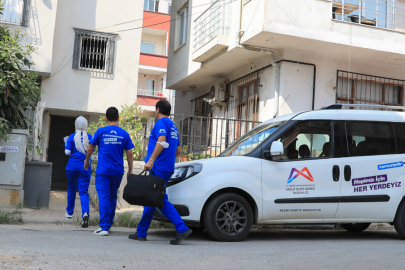 Mersin’de evde sağlık ve bakım hizmetleri vatandaşın yanında