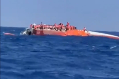 Girne açıklarında yolcu gemisi alabora oldu! 279 kişi kurtarılmayı bekliyor