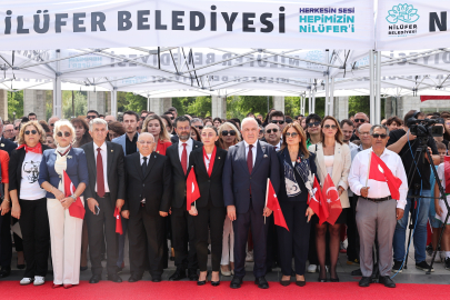 Zafer’in 104’üncü yılı Nilüfer’de kutlandı