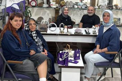 Yozgat Aydıncık’ta doğal taşlara yoğun ilgi