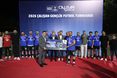 Konya’da Futbol Turnuvasında rekabet ve dostluk bir arada