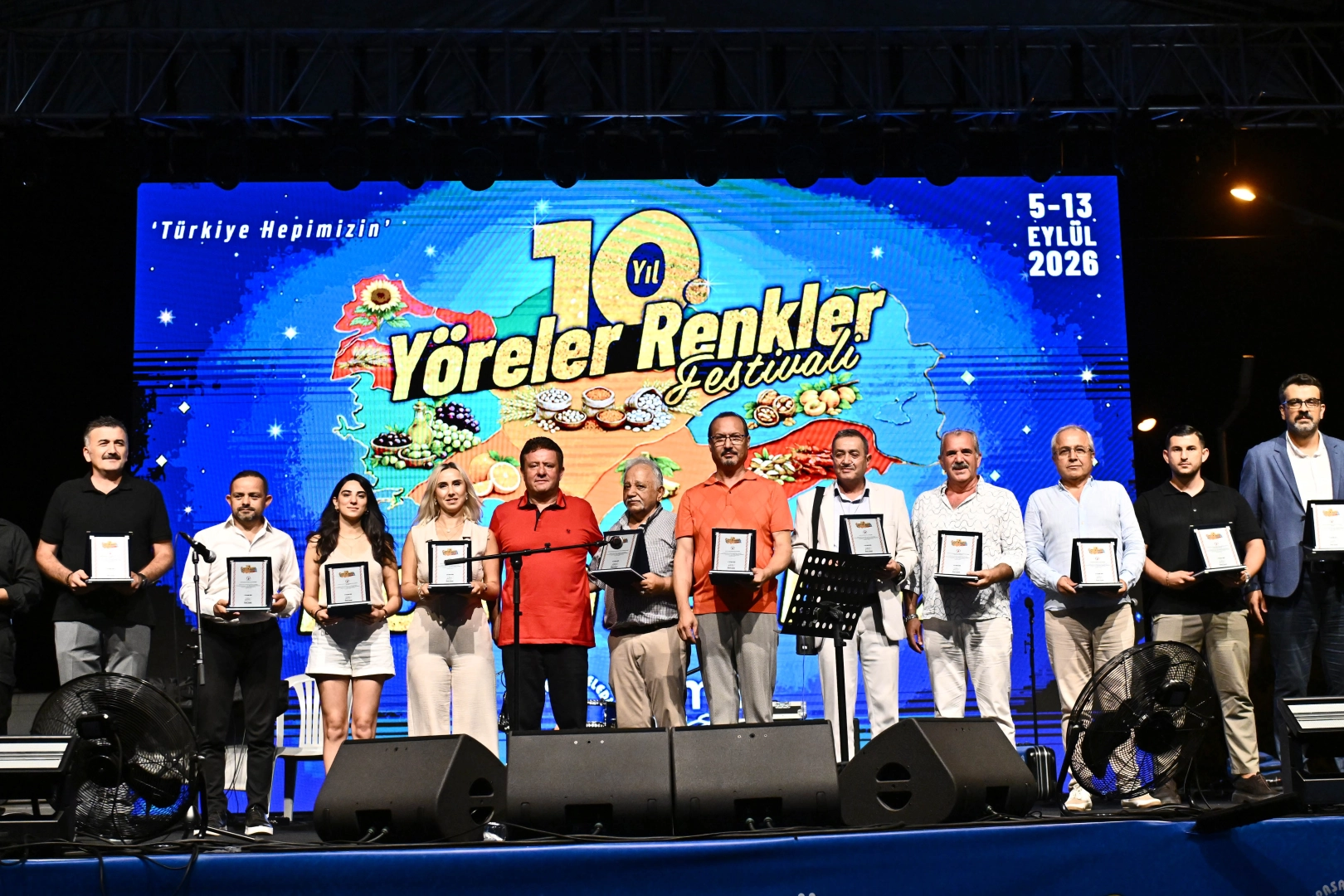Yöreler Renkler Festivali İç Anadolu Gecesiyle devam etti