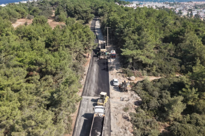 İzmir'de Aliağa ve Seferihisar’da yollar yenileniyor