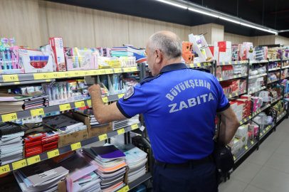 Kocaeli'de okul sezonu öncesi kırtasiye denetimi
