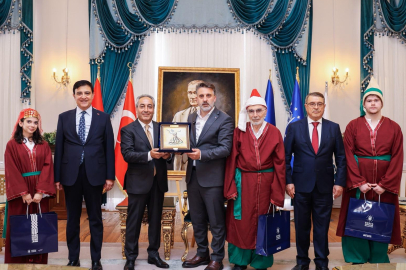 Bursa'nın ahileri belli oldu... Başkan Vekili Biba ahileri ağırladı
