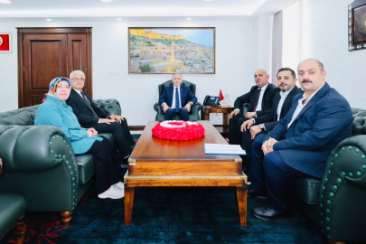 Mardin Engelliler Derneği’nden Vali Akkoyun’a ziyaret