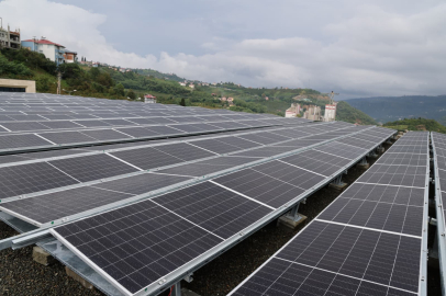 Trabzon’da Güneş Enerji Sistemi hizmete alındı