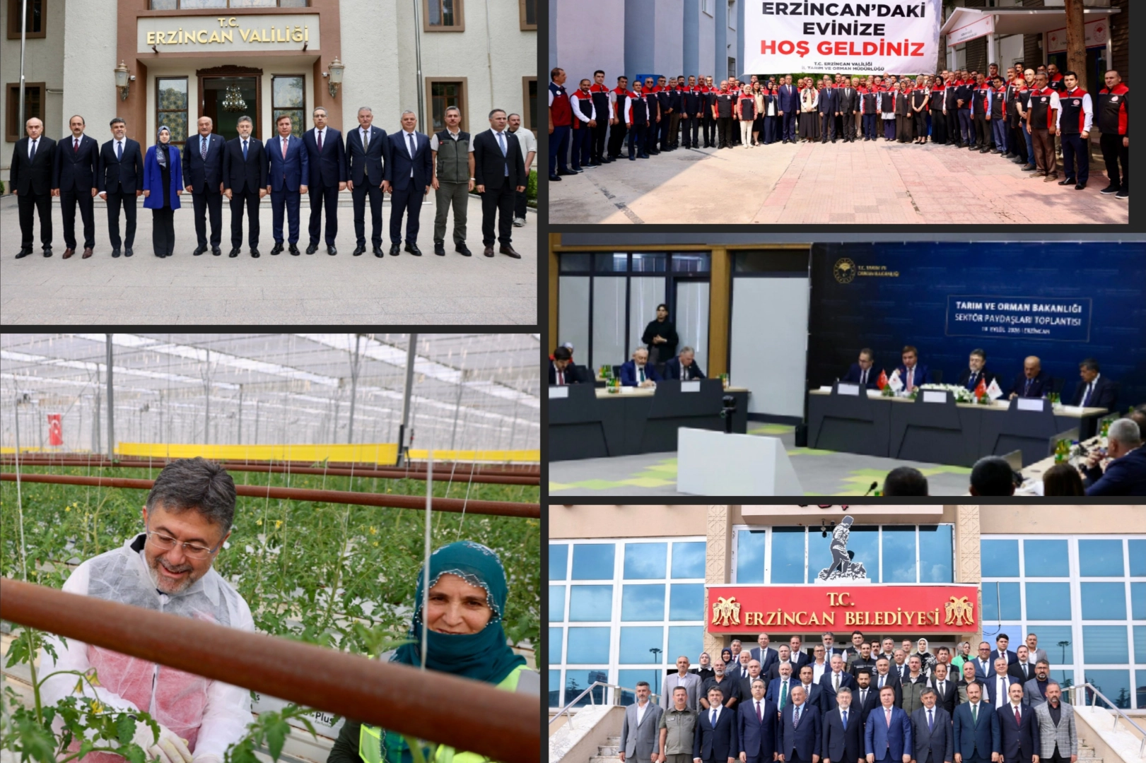 TMO'dan Bakan Yumaklı ile Erzincan ve Erzurum teması
