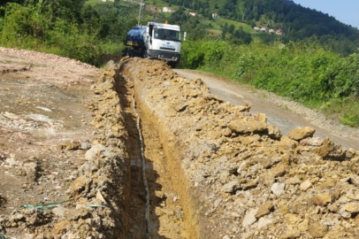 Trabzon’da içme suyu altyapısı güçleniyor