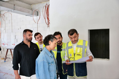Denizli Kınıklı’da iki önemli projeye yerinde inceleme