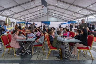 Bursa Osmangazi'de minik kitapseverler hem öğrendi hem eğlendi