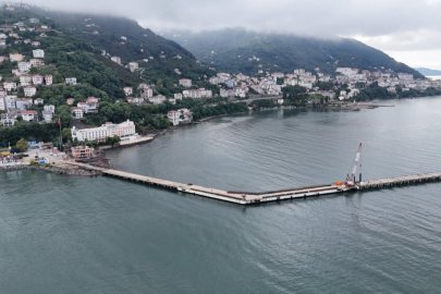 Ordu’da Atatürk Rıhtımı güçlendiriliyor