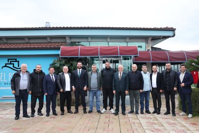 Başkan Özdemir Bursaspor tribün liderleriyle bir araya geldi