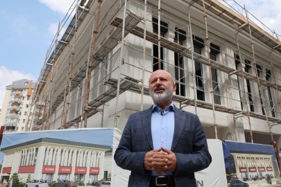 Kayseri Kocasinan'da Yeni Sinan Kütüphanesi için geri sayım