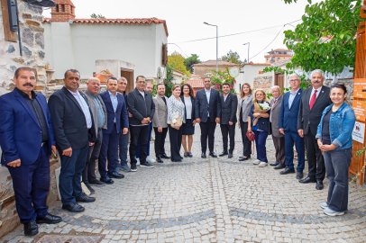 Narlıdere'de Başkan Uzun İzmirli muhtarları ağırladı