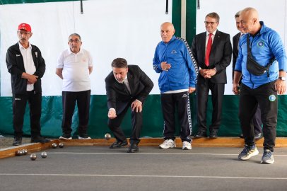 Bursa'da Başkan Vekili Biba huzurevi sakinleriyle buluştu