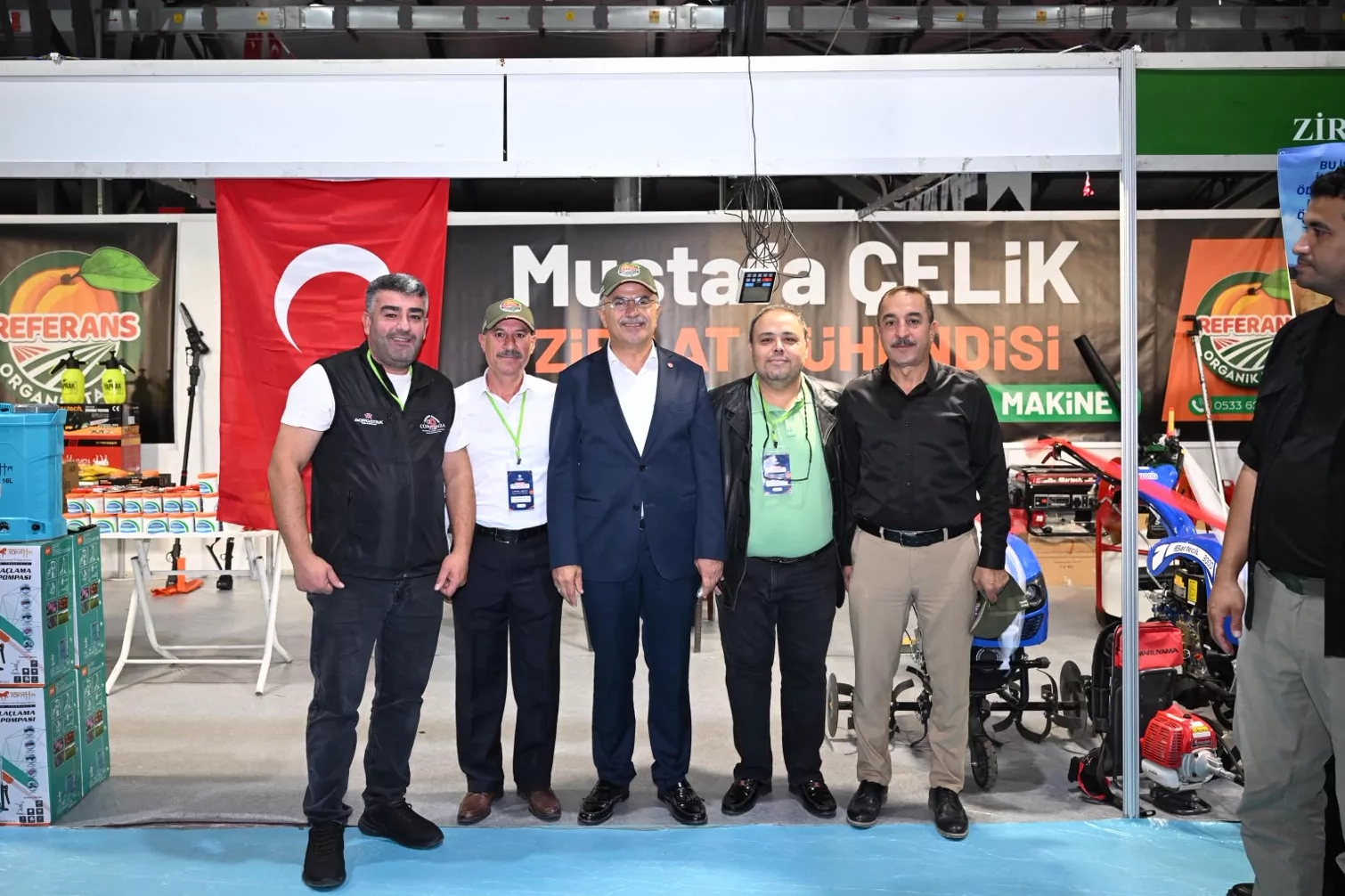 Malatya’da Tarım Hayvancılık ve Gıda Fuarı’na Başkan Er’den ziyaret
