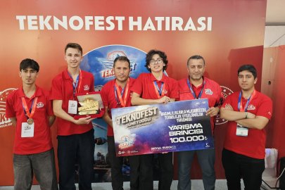 Sakarya’dan TEKNOFEST’te bir Türkiye birinciliği daha
