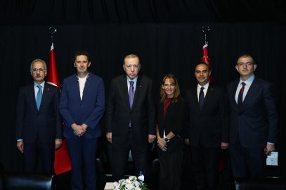 Cumhurbaşkanı Erdoğan, SpaceX yöneticilerini kabul etti