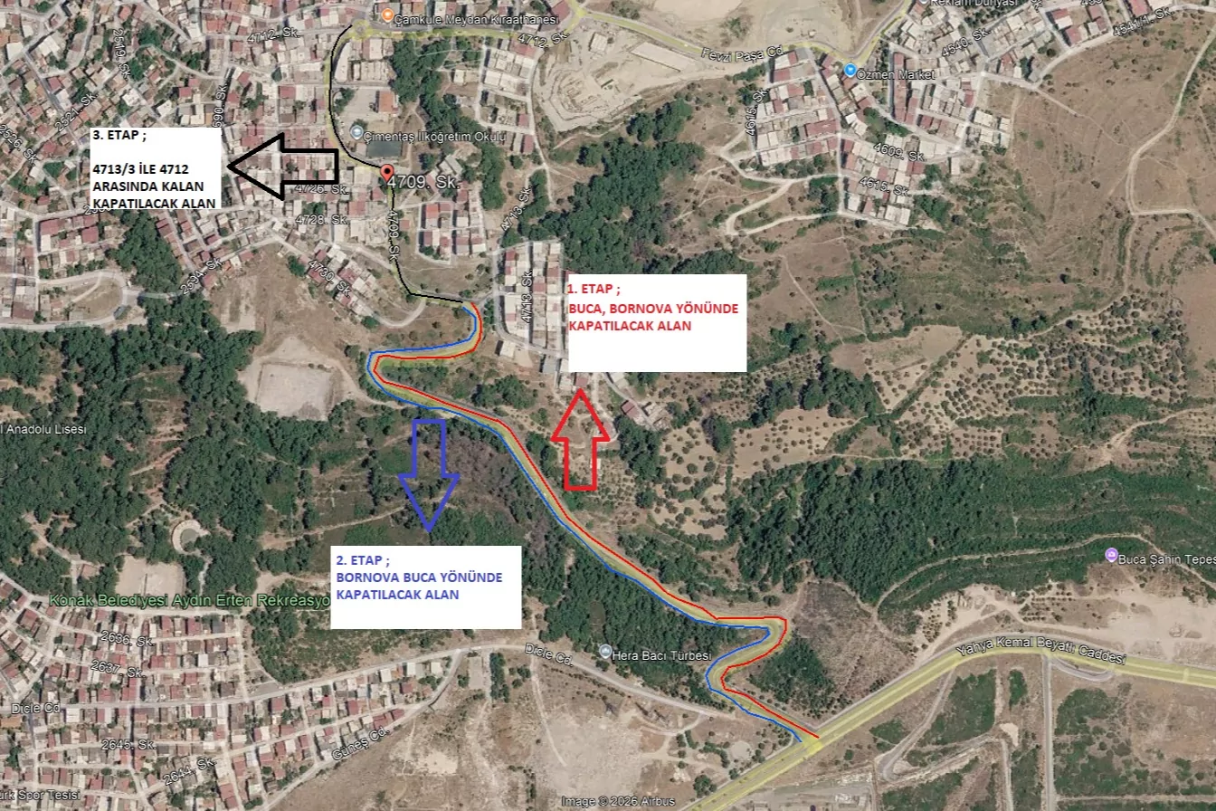 İzmir’de ‘Şahin Tepesi’ yolunda yenileme başlıyor