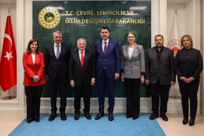 Başkan Kerman Bakan Kurum ile görüştü