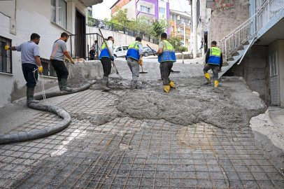 Bornova’da bir yol sorunu daha çözüldü