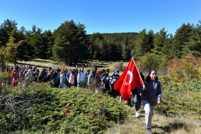 Ankara'da üniversiteli gençlere doğa molası