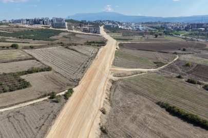 Bursa Büyükşehir'den Görükle'de yeni yola yeni altyapı