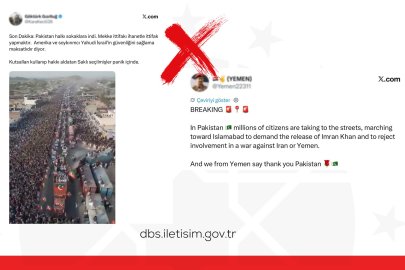 DMM: Pakistan’daki görüntüler “Mekke Anlaşması” protestosu değil