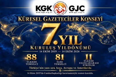 KGK 7 yaşında: Gazetecilik Meslek Birliği Yasası en temel hedefimiz