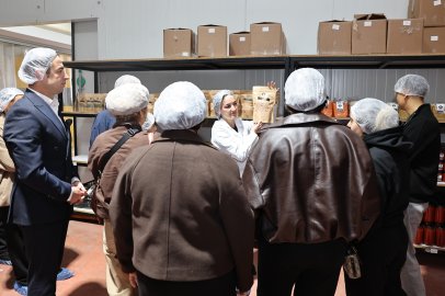 Kardeş okullar Bursa Nilüfer’in üretim modellerini inceledi