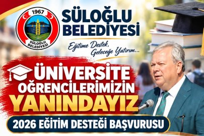 Süloğlu Belediyesi’nden üniversite öğrencilerine 15 bin TL eğitim desteği