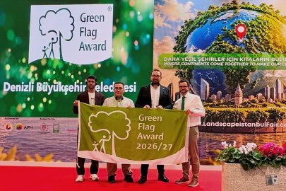 Denizli, Yeşil Bayrak ödülleriyle Türkiye'nin zirvesinde