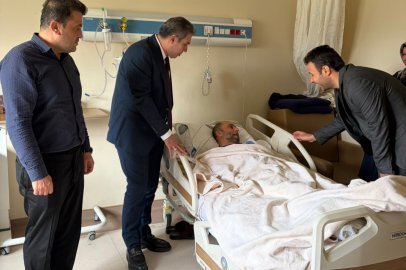 Batman Sason'da Başkan Demir’den hastalara ziyaret