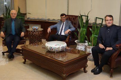 Eyüp Kahveci'den İsmet Güral'a ziyaret